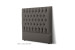 Catherine Headboard- Queen - Alaska Dark Grey - 