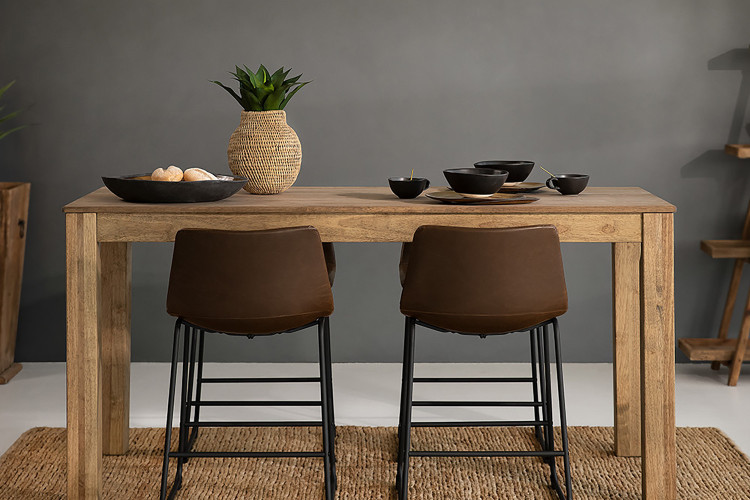 Belmont Harvey 4 Seater Cocktail Set - Tan Brown -