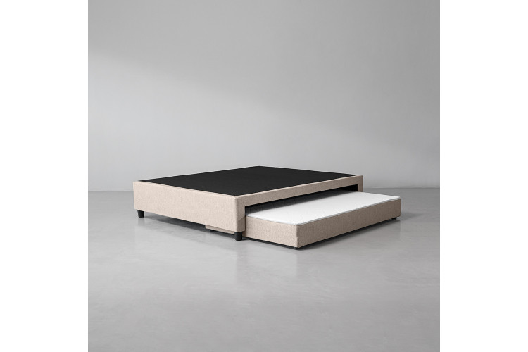 Jupiter Dual Function Kids Bed Base - Queen - Smoke -