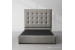 Queen Bed - Queen Mattress - Alaska Grey - Ariella Bed Combo - 