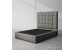Queen Bed - Queen Mattress - Alaska Grey - Ariella Bed Combo - 