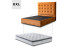 King XL Bed - King XL Matrress - Aged Mustard - Ariella Bed Combo - 