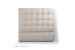 Ariella Headboard - Double - Fusion Stone - 