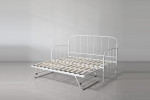 Metal Daybed - White - Helena -