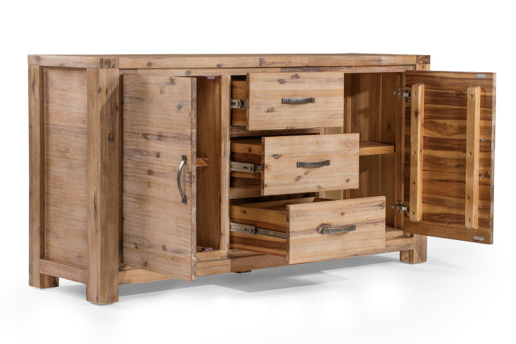 Vancouver Acacia Wood Sideboard Sideboards and Consoles - 1