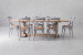 Bordeaux La Rochelle 8 Seater Dining Set - Rustic Grey  - 2.4m 8 Seater Dining Sets - 4
