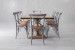 Bordeaux La Rochelle 8 Seater Dining Set - Rustic Grey  - 2.4m 8 Seater Dining Sets - 5