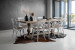 Bordeaux La Rochelle 8 Seater Dining Set - Rustic White  - 2.4m 8 Seater Dining Sets - 1