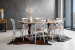 Bordeaux La Rochelle 6 Seater Dining Set - Rustic White - 1.9m All Dining Sets - 1