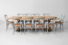 Bordeaux La Rochelle 10 Seater Dining Set - Rustic Grey - 2.7m 10 Seater Dining Sets - 2