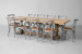 Bordeaux La Rochelle 10 Seater Dining Set - Rustic Grey - 2.7m 10 Seater Dining Sets - 3