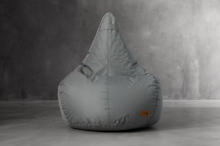Linc Pear Shaped Bean Bag Dark Grey Bean Bag Chairs