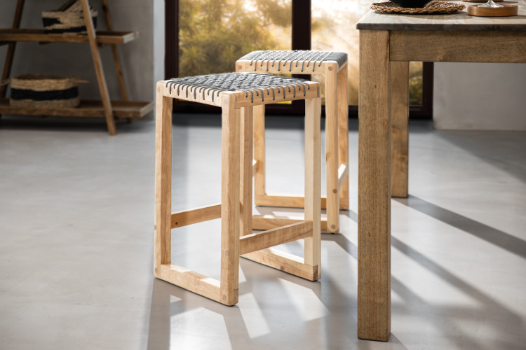 Skukuza Bar Stool - Grey Bar Stools - 2