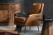 Santana Leather Armchair - Tan Armchairs - 1