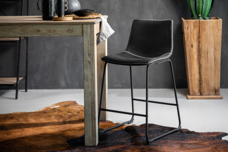 Halo Counter Bar Chair - Ebony Halo Bar Chair Collection - 5