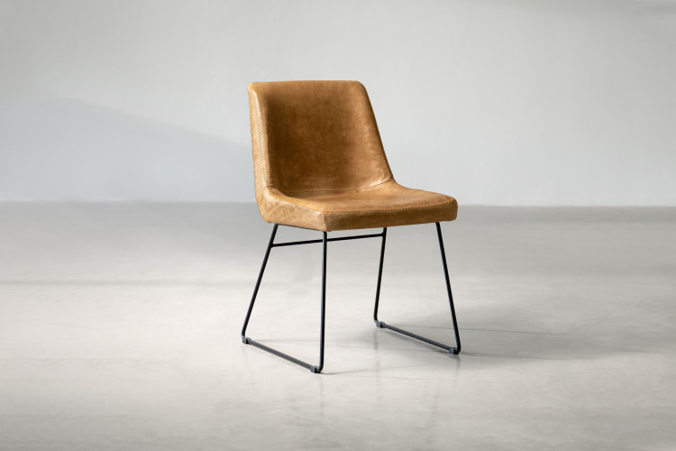 Jordan Leather Dining Chair Dining Chairs - 1