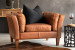 Granger Leather Armchair - Vintage Tan Armchairs - 3