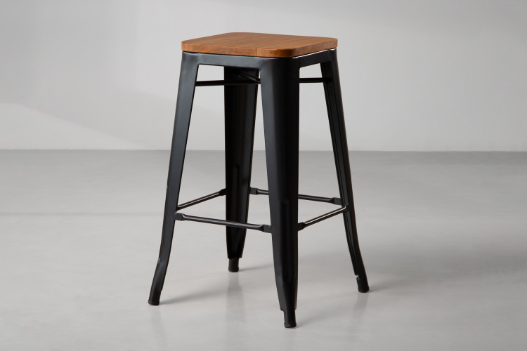 Matlin Bar Chair - Matt Black Matlin Bar Chair - 2