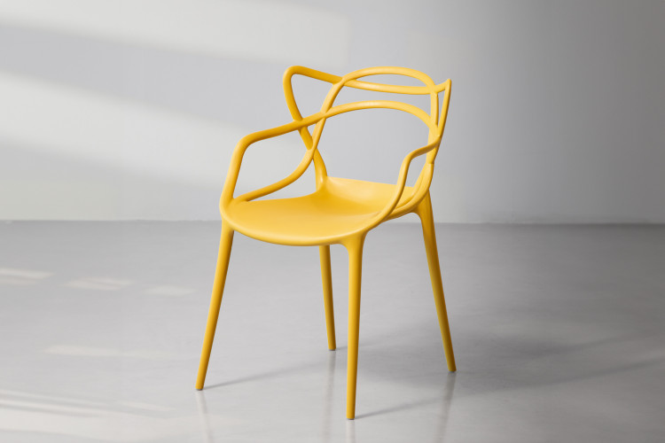 Lena Dining Chair - Mustard Dining Chairs - 3