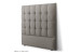 Ariella Headboard - Double - Alaska Grey Double Headboards - 3