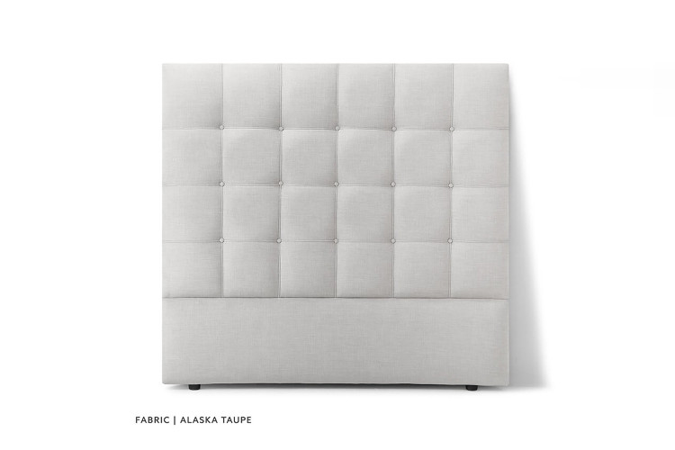 Ariella Headboard - Double - Alaska Taupe Double Headboards - 1