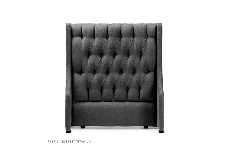 Madison - Single Headboard - Everest Titanium Single Headboards - 1