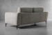 Horton Couch - Dove Grey 3 Seater Fabric Couches - 5