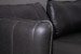 Ottavia Leather Corner Couch - Charcoal Corner Couches - 6