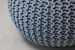 Cotton Pouf - Grey Poufs - 3