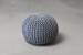 Cotton Pouf - Grey Poufs - 2