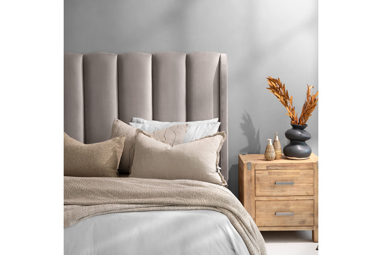 Corina Headboard - Single - Velvet Stone Single Headboards - 1