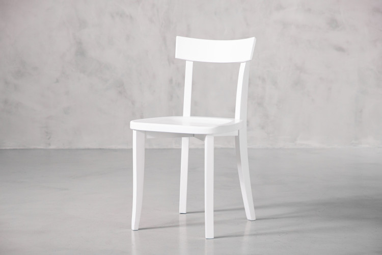 Nera Dining Chair - Matt White Dining Chairs - 2