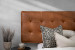 Warwick Grand Leather Headboard - King - Desert Tan King Headboards - 3