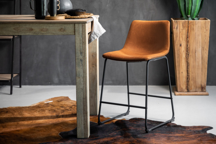 Halo Counter Bar Chair - Tan -