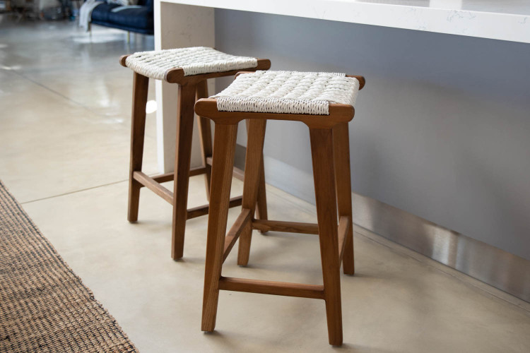 Matteo Teakwood Barstool | Bar Stools for Sale -
