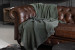 Jefferson Chesterfield 3-Seater Leather Couch - Vintage Brown