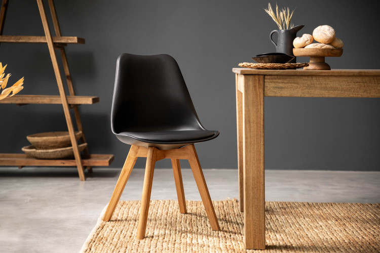 Atom Dining Chair - Black Dining Chairs - 5
