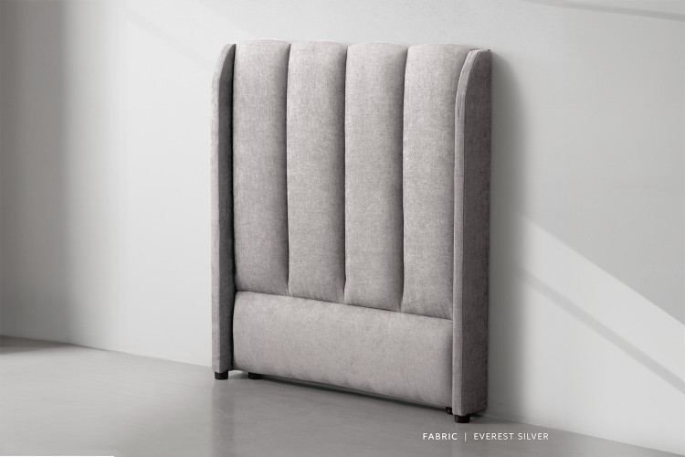 Corina Headboard - Single - Everest Silver Single Headboards - 2
