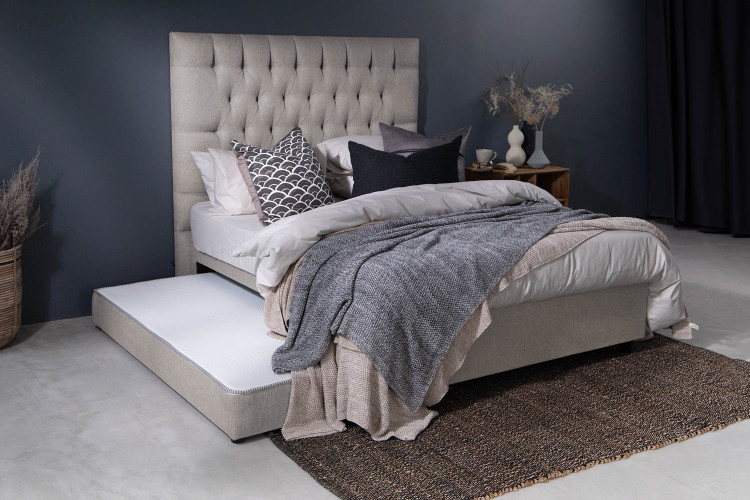 Skyler Dual Function Bed - Smoke - Double Double Beds - 1