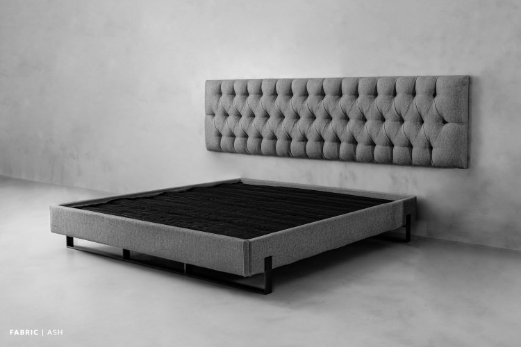 Catherine Grand Cazana Bed - King XL - Ash King Extra Length Beds - 1