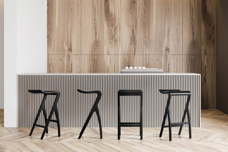 Solo Bar Chair - Matt Black Solo Bar Chair Collection - 2