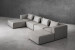 Montclair Grand Modular Couch - Flint Fabric Modular Couches - 2