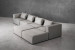 Montclair Grand Modular Couch - Flint Fabric Modular Couches - 4