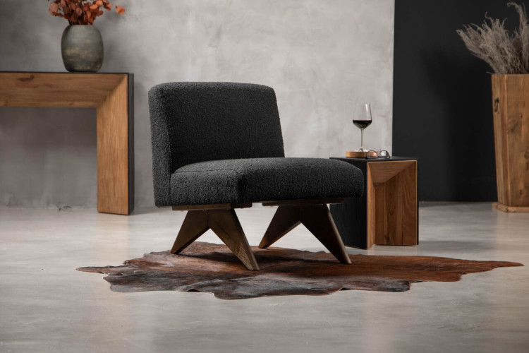 Huxley Chair - Ebony Armchairs - 1