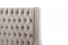 Madison - Queen Headboard - Velvet Stone Queen Headboards - 4
