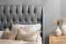 Aubrien Headboard - Single - Fusion Grey Single Headboards - 1