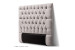 Catherine Headboard - Double - Everest Silver Double Headboards - 2