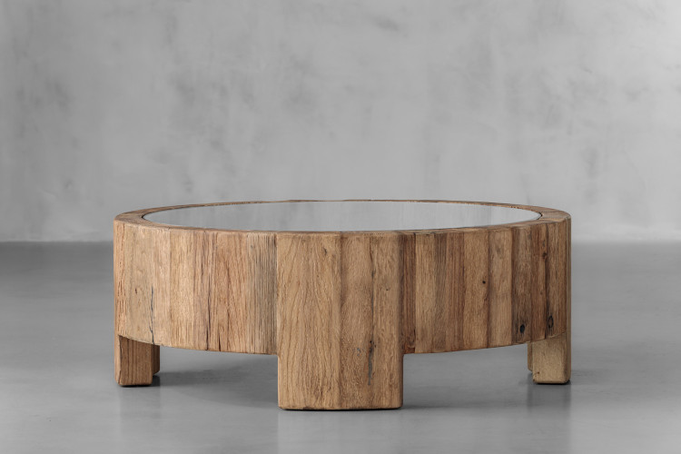 Dunas Round Coffee Table Coffee Tables - 1