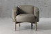 Prague Leather Armchair - Graphite Armchairs - 3