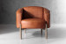 Prague Leather Armchair - Vintage Tan Armchairs - 3